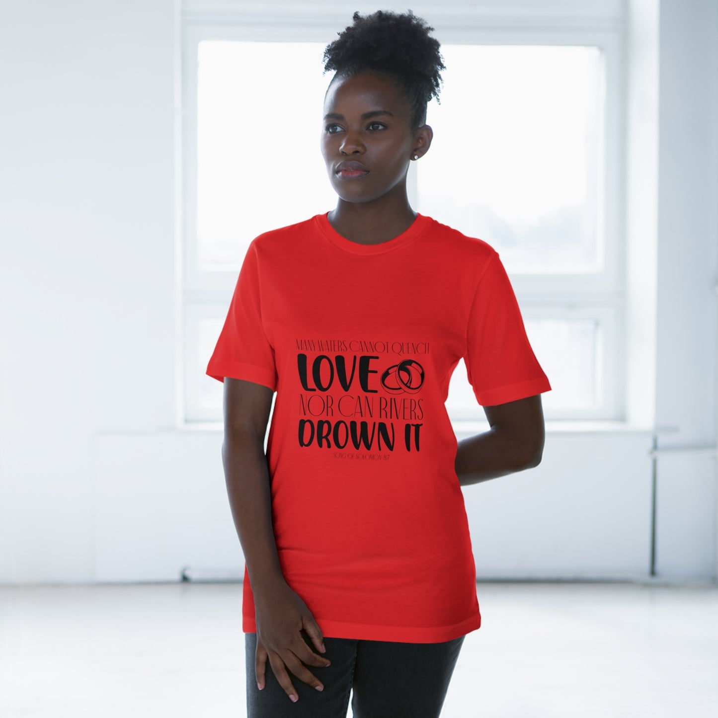 "Unquenchable Love" - Unisex Deluxe T-shirt