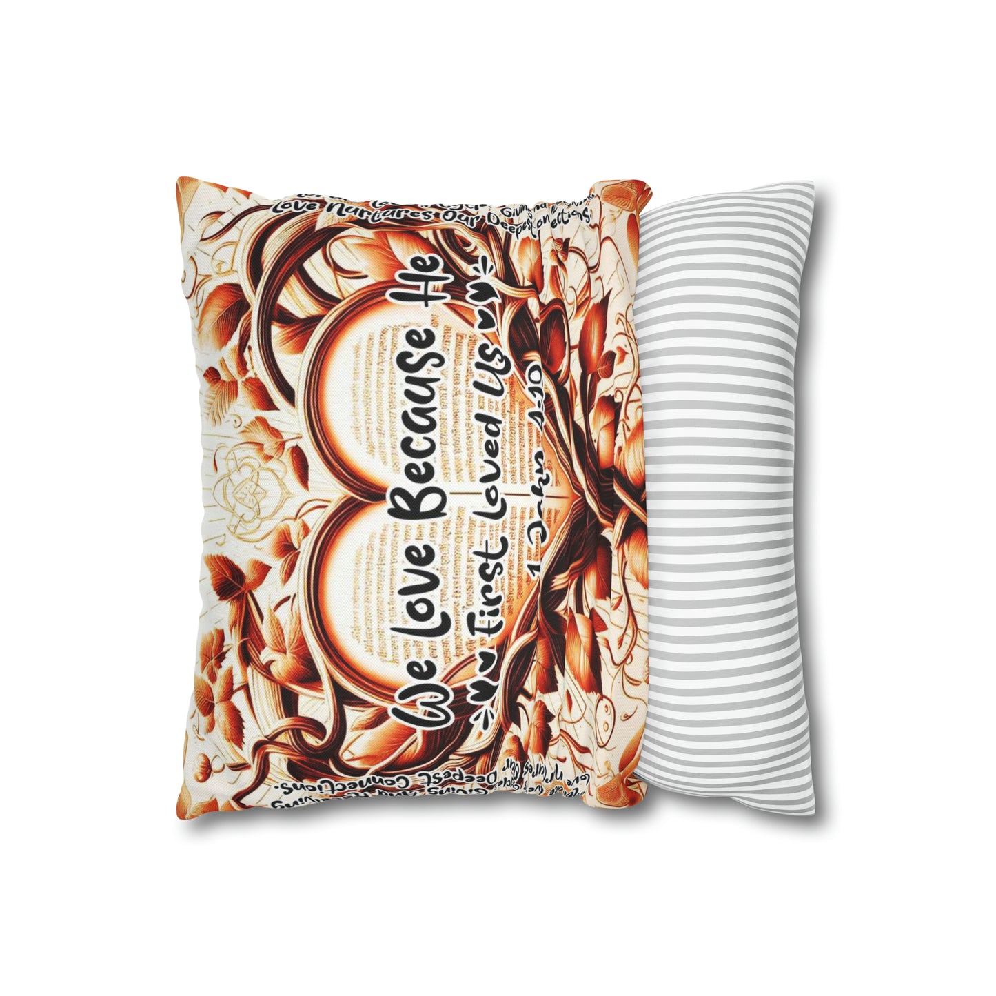 Eternal Embrace Square Pillowcase
