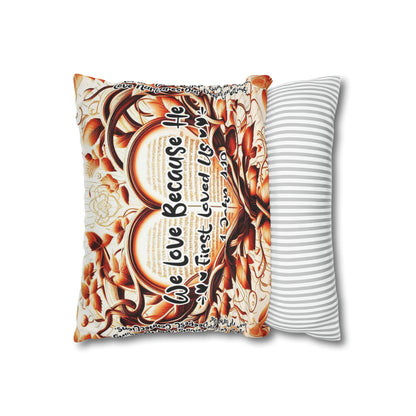 Eternal Embrace Square Pillowcase