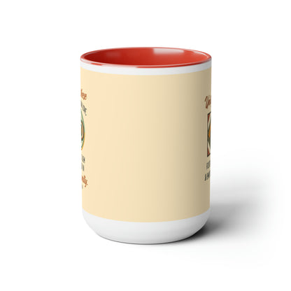 "Unity in Love" Two-Tone Ceramic Mug