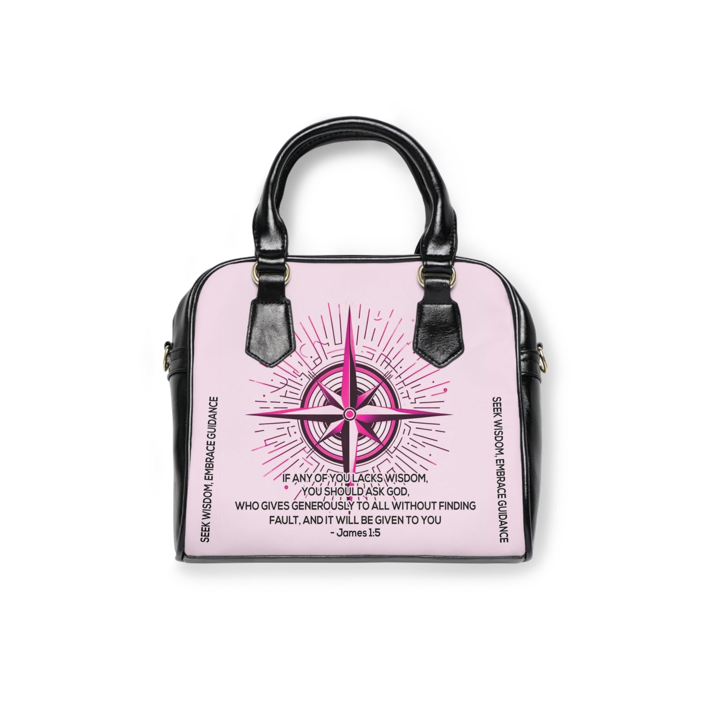 Wisdom Whisper Shoulder Handbag
