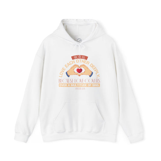 "Embrace Love, Foster Growth" -  Unisex Heavy Blend™ Hooded Sweatshirt