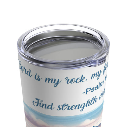 "Strength in the Storm" Stainless Steel Tumbler