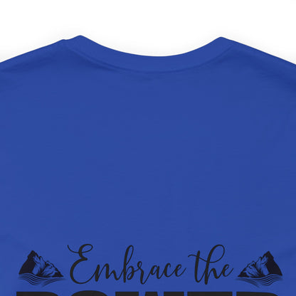 "Stillness in the Divine" - Unisex Jersey Short Sleeve Tee