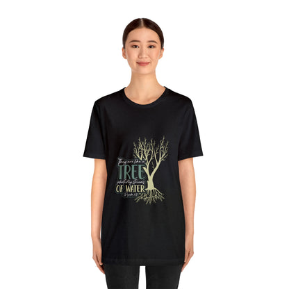 "Rooted in Faith" - Unisex Jersey Short Sleeve Tee
