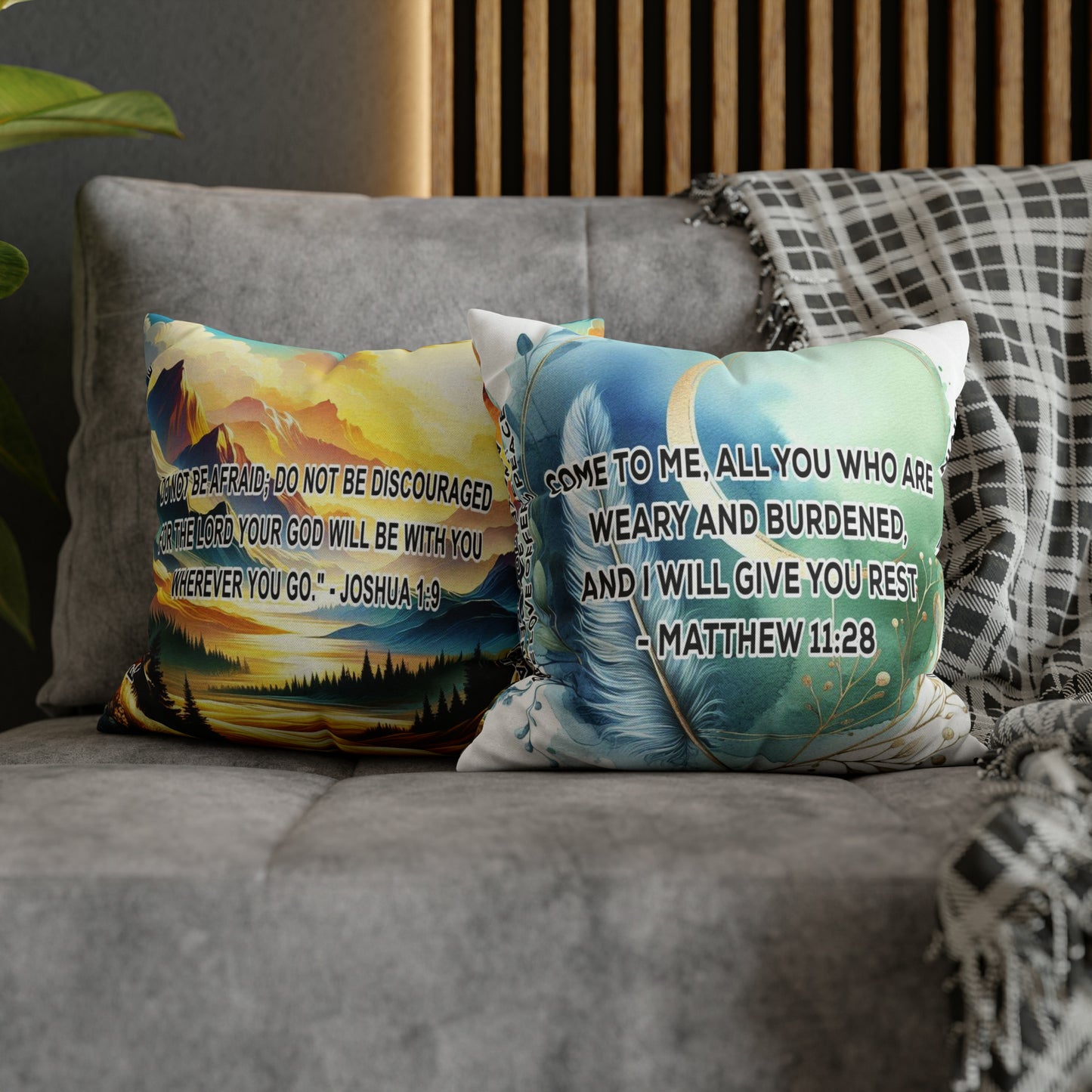 Serenity & Strength Square Pillowcase