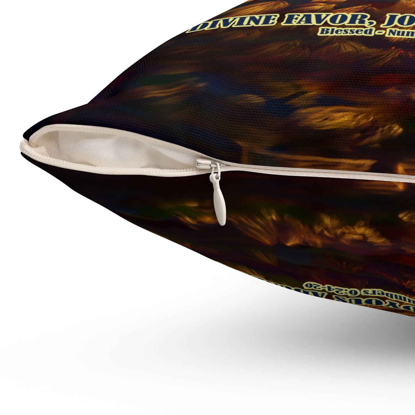 Abundant Blessings Easter Square Pillow