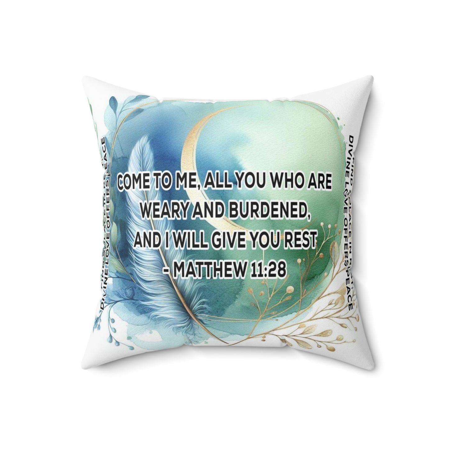 Serenity & Strength Square Pillow