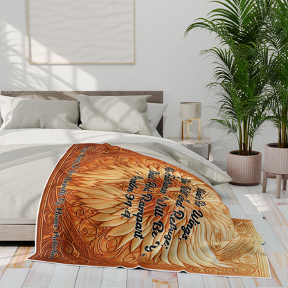 Embrace of Comfort Arctic Fleece Blanket