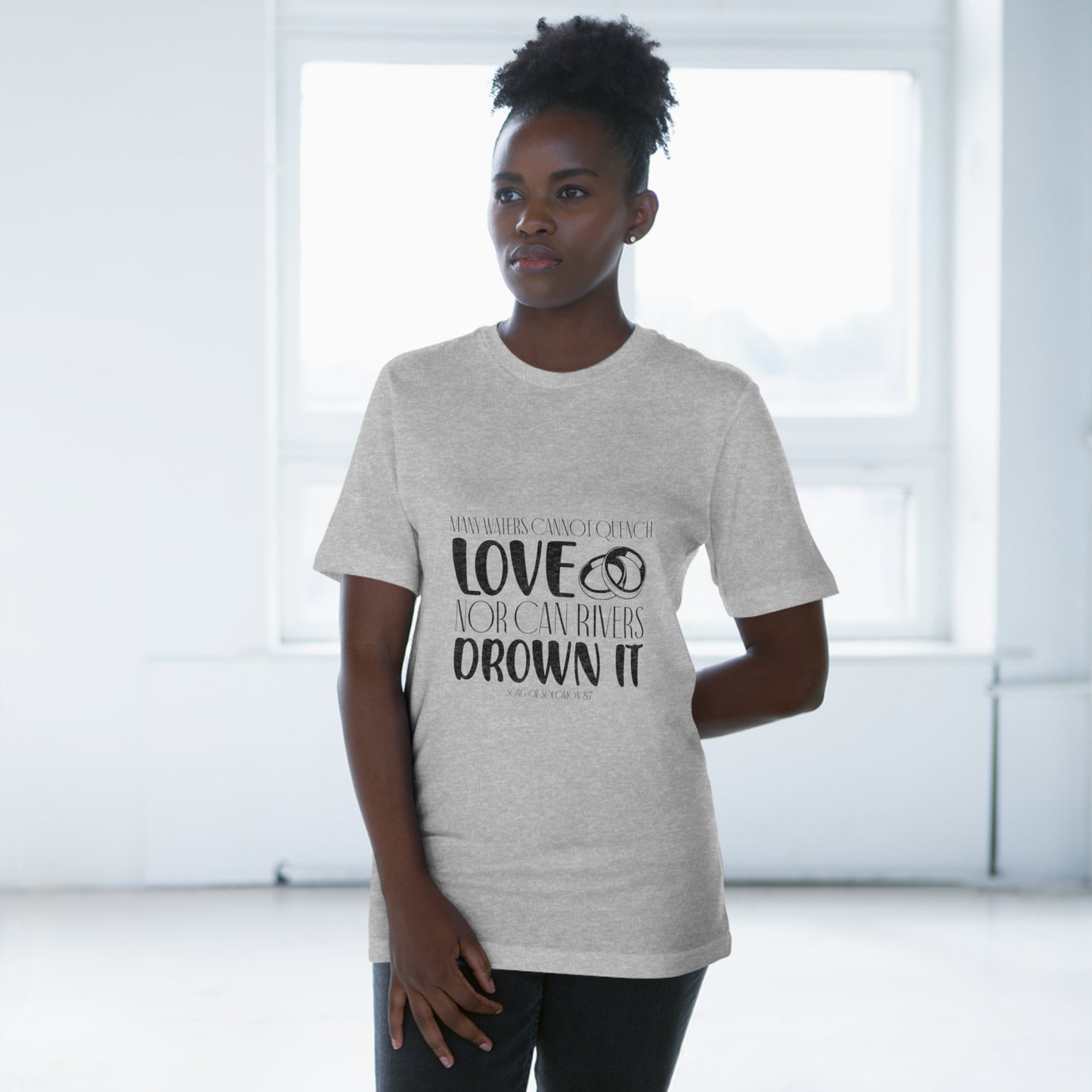 "Unquenchable Love" - Unisex Deluxe T-shirt