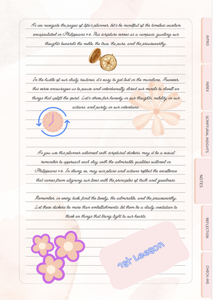 Scripted Mind Foundational Insights Companion Journal: An Interactive Workbook for Personal Growth and Spiritual Enlightenment with 2026 Full-Year Calendar (Digital  - PDF)