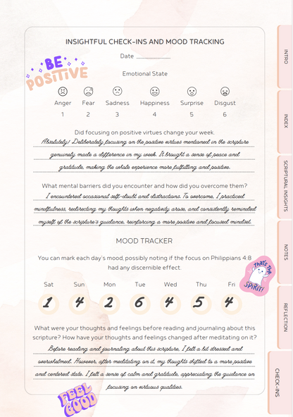 Scripted Mind Foundational Insights Companion Journal: An Interactive Workbook for Personal Growth and Spiritual Enlightenment with 2026 Full-Year Calendar (Digital  - PDF)