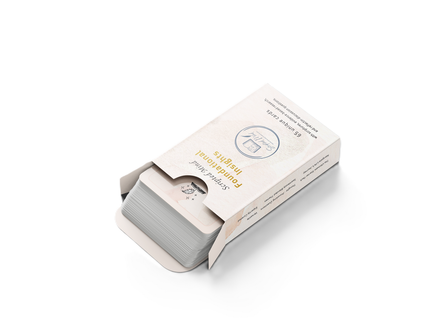 Scripted Mind Foundational Insights Deck: 65 Unique Cards