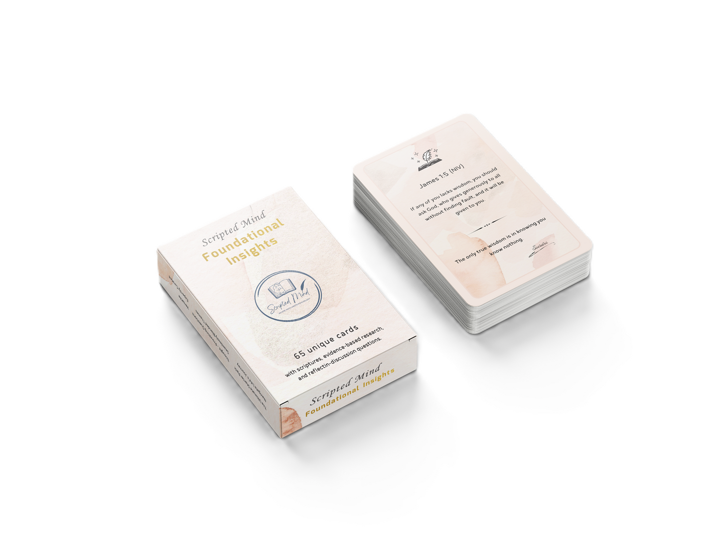 Scripted Mind Foundational Insights Deck: 65 Unique Cards
