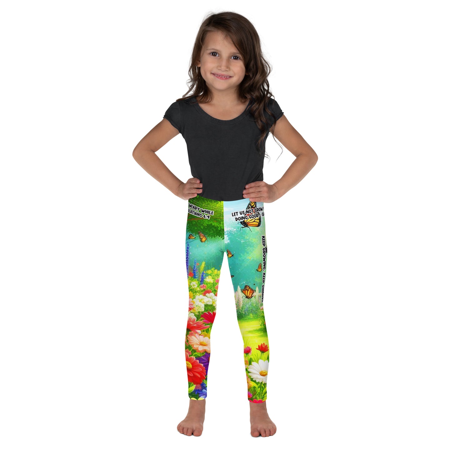 Blossom Bright Kids Leggings