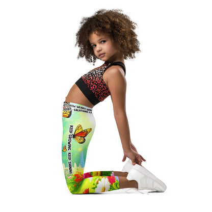 Blossom Bright Kids Leggings