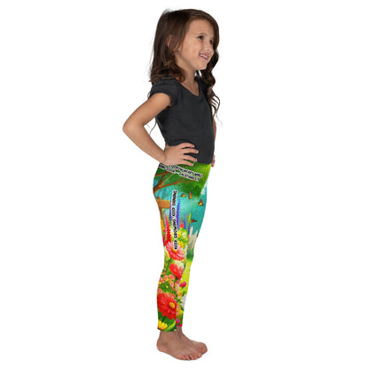 Blossom Bright Kids Leggings