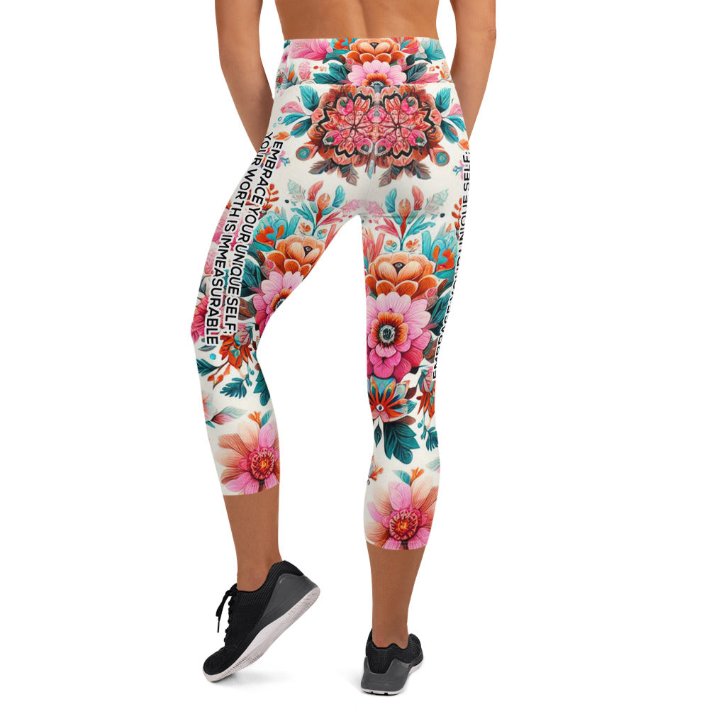 Yoga Capri Leggings - Fearfully & Wonderfully Made