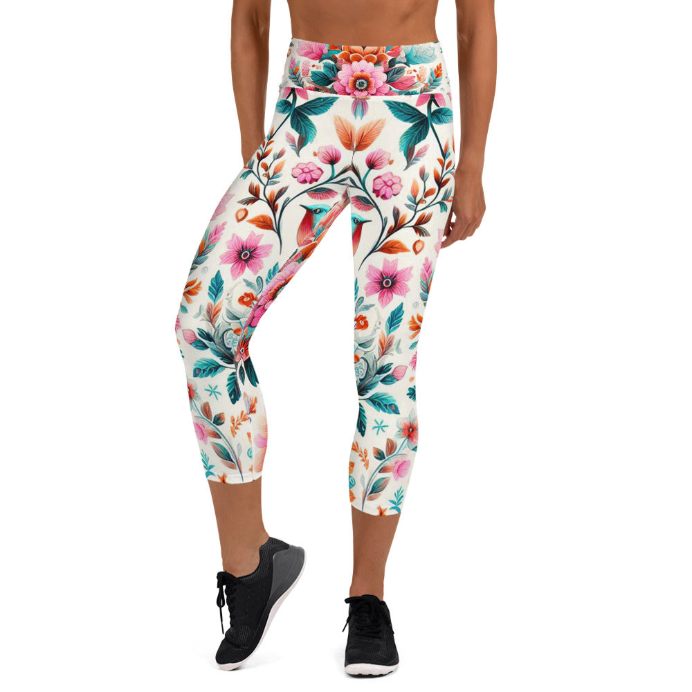 Yoga Capri Leggings - Fearfully & Wonderfully Made