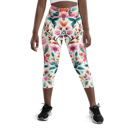Yoga Capri Leggings - Fearfully & Wonderfully Made