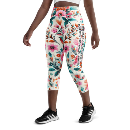 Yoga Capri Leggings - Fearfully & Wonderfully Made