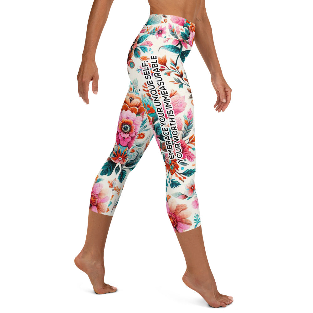 Yoga Capri Leggings - Fearfully & Wonderfully Made