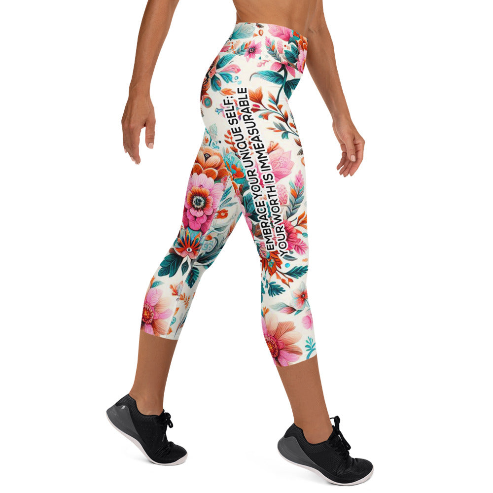 Yoga Capri Leggings - Fearfully & Wonderfully Made