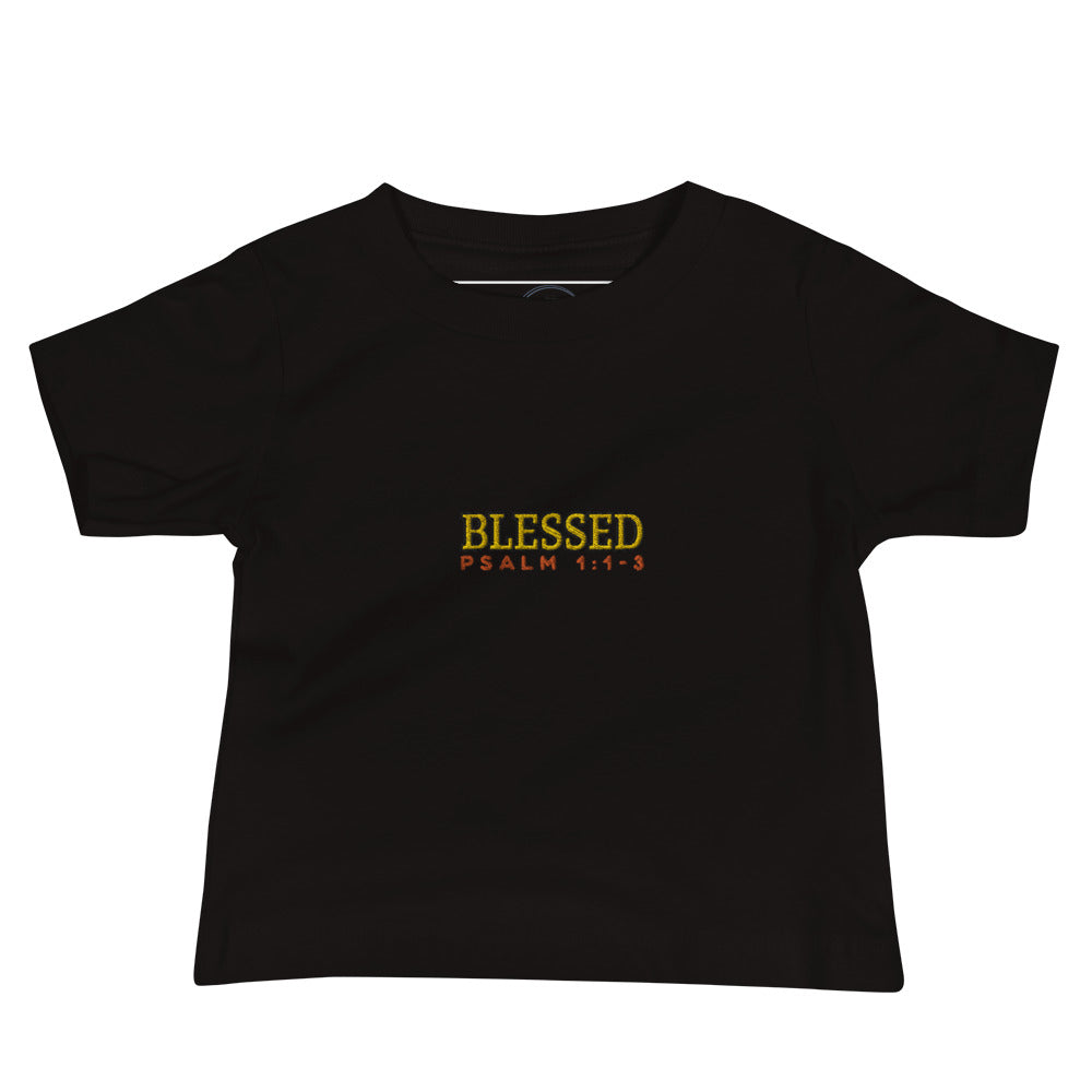 Baby Jersey Short Sleeve Tee - "Blessed"