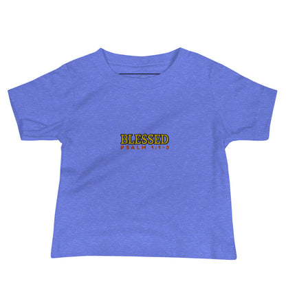 Baby Jersey Short Sleeve Tee - "Blessed"