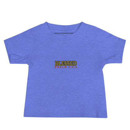 Baby Jersey Short Sleeve Tee - "Blessed"