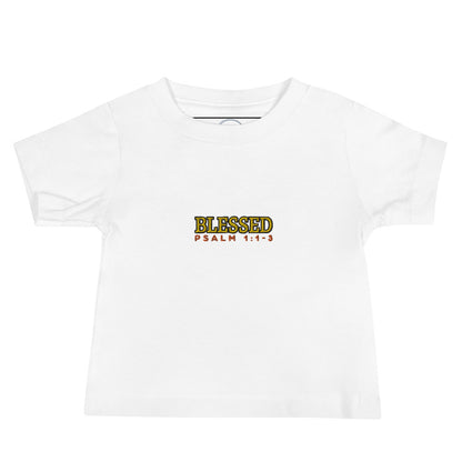 Baby Jersey Short Sleeve Tee - "Blessed"