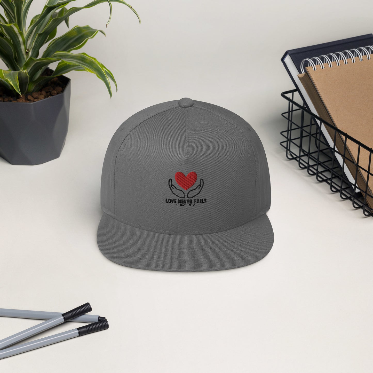 Eternal Love Hat - Flat Bill Cap