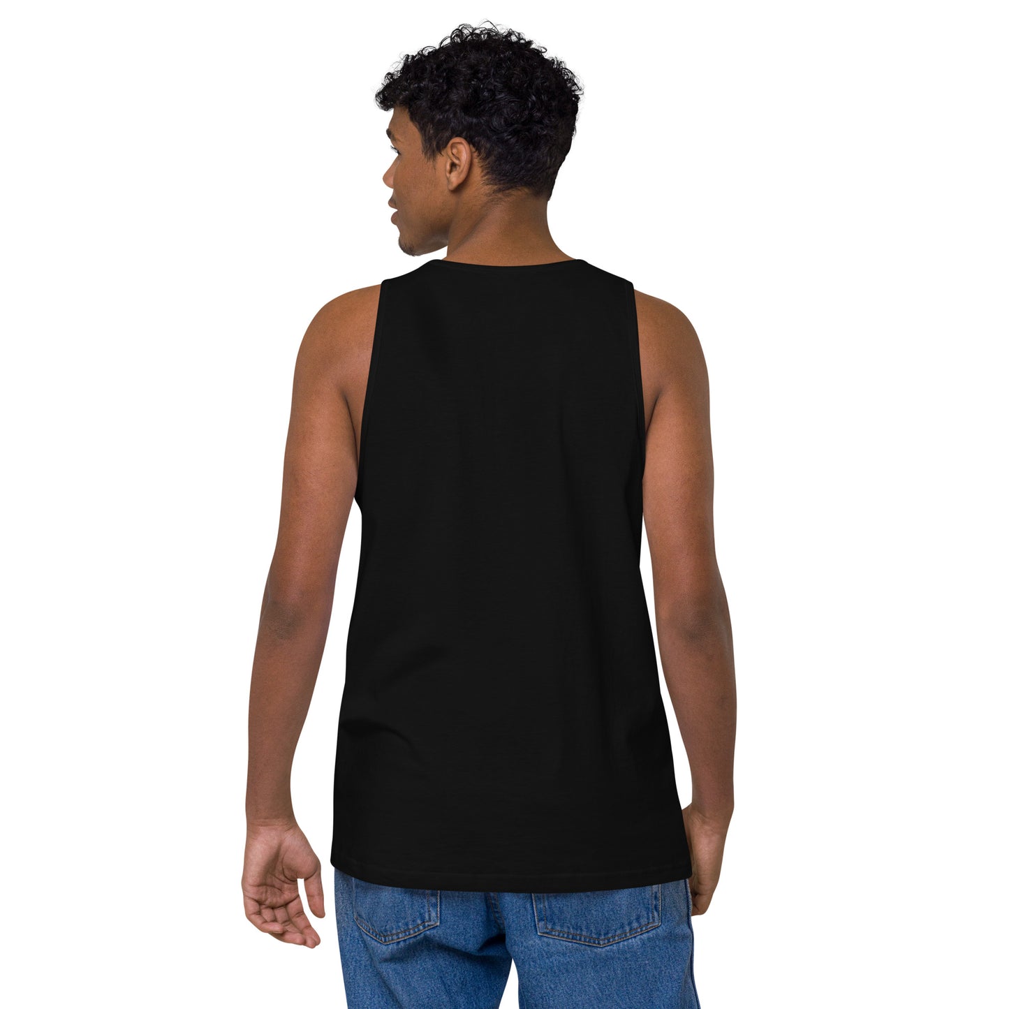Rooted in Christ Men’s premium tank top