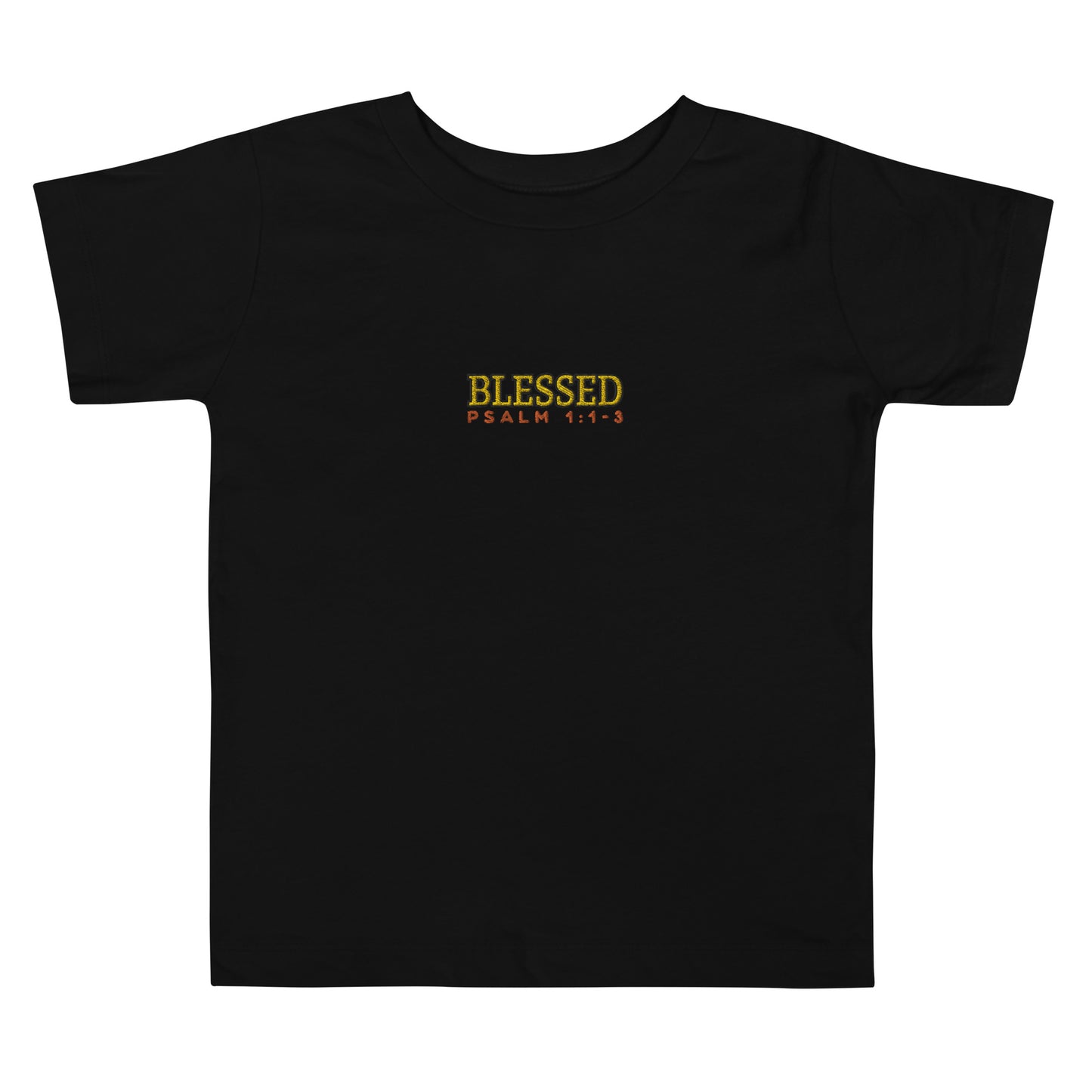 Toddler Short Sleeve Tee - "Blessed"