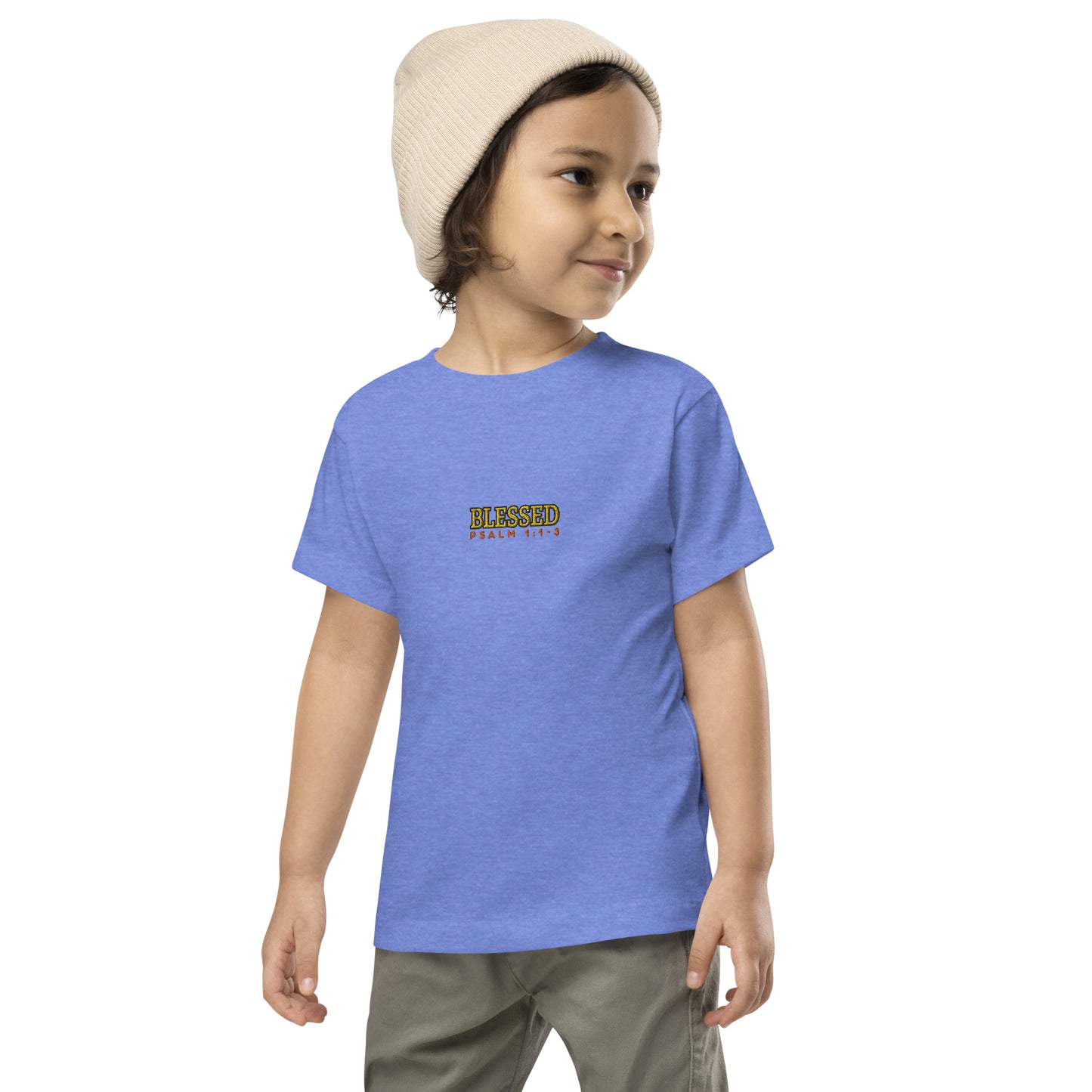 Toddler Short Sleeve Tee - "Blessed"