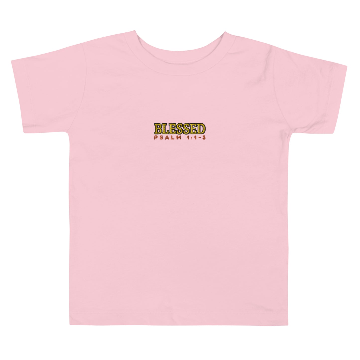 Toddler Short Sleeve Tee - "Blessed"