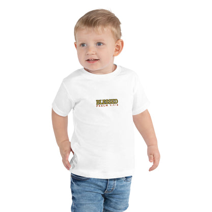 Toddler Short Sleeve Tee - "Blessed"