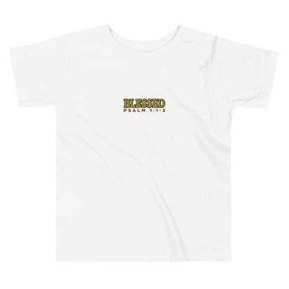 Toddler Short Sleeve Tee - "Blessed"