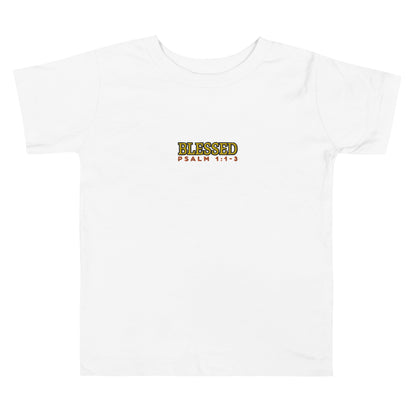 Toddler Short Sleeve Tee - "Blessed"