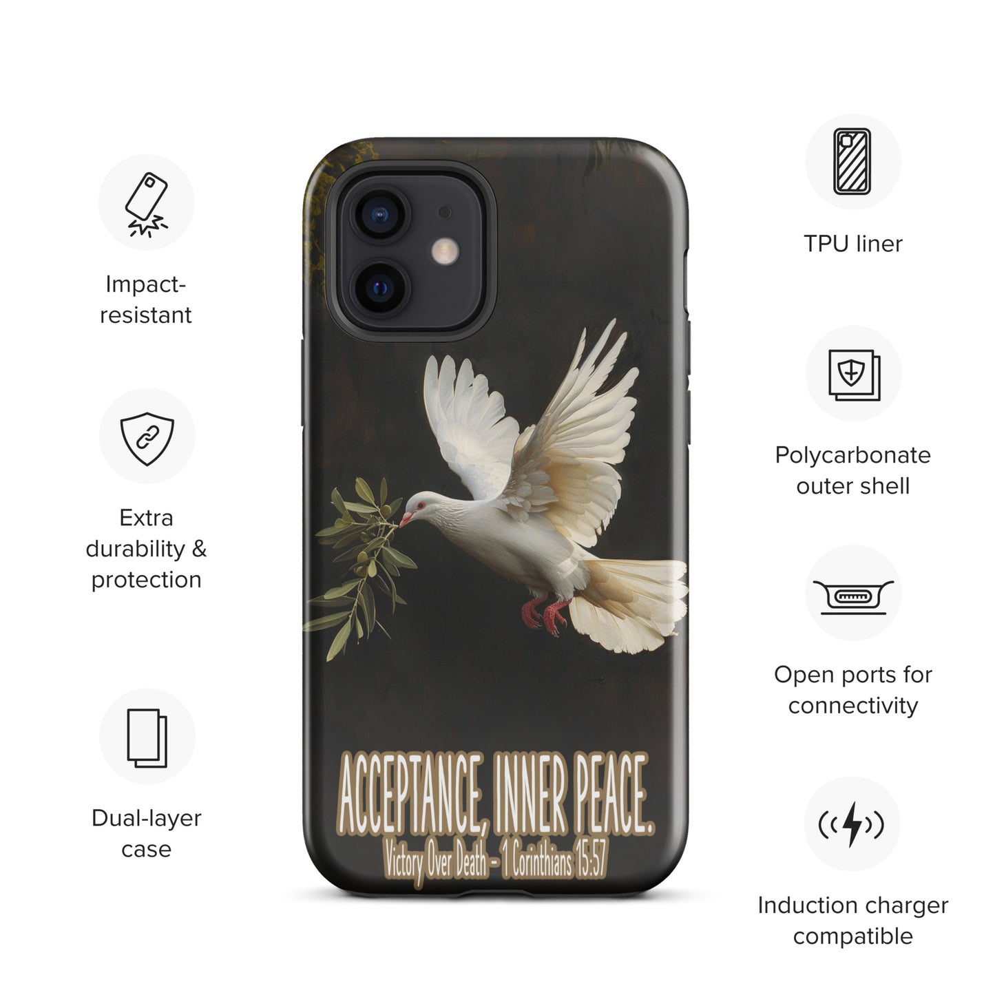 Victory Over Death Tough Case for iPhone®