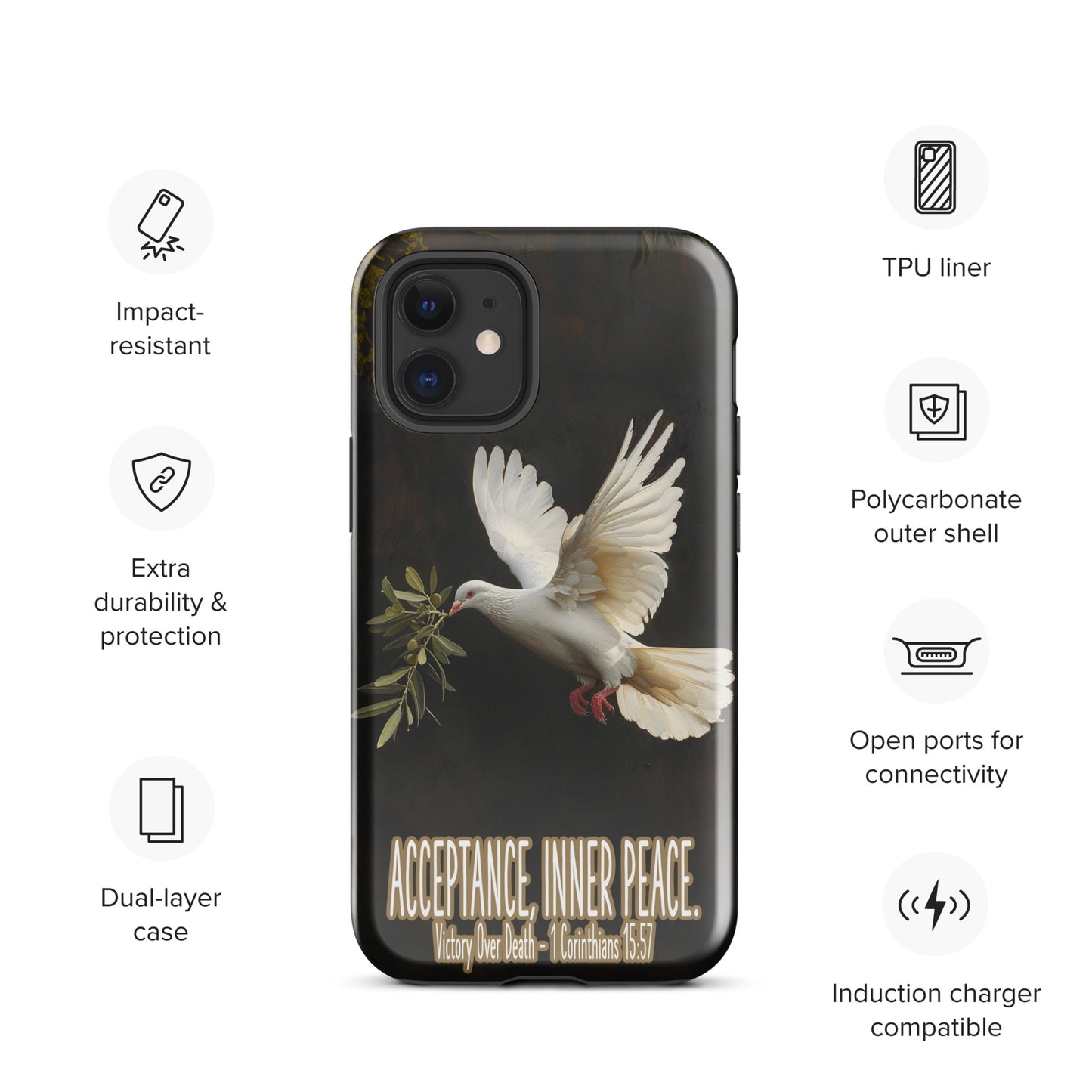 Victory Over Death Tough Case for iPhone®