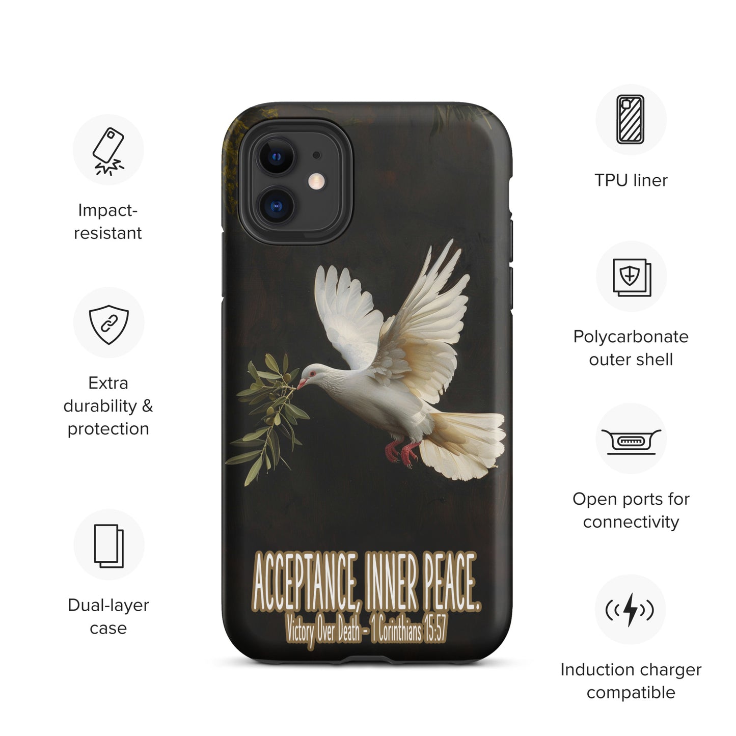 Victory Over Death Tough Case for iPhone®