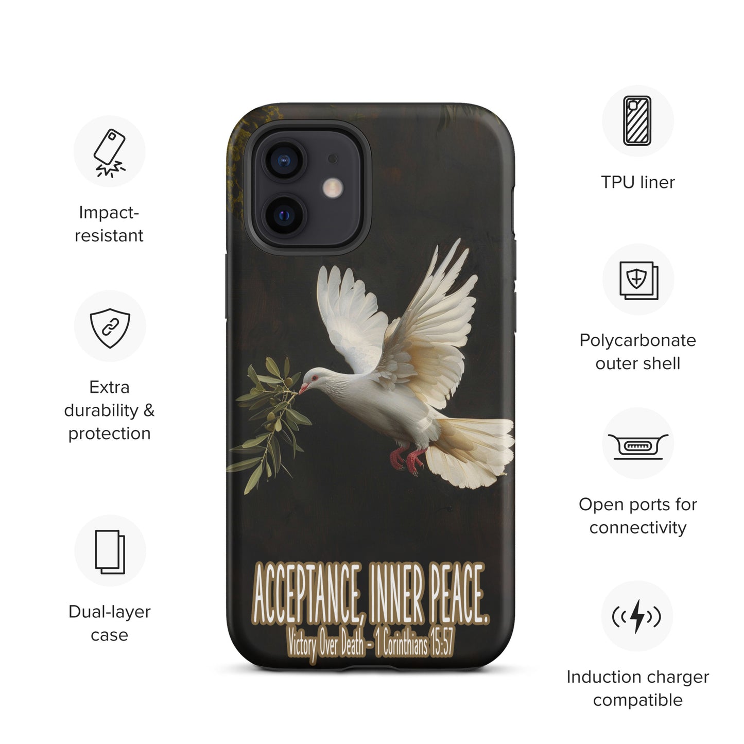 Victory Over Death Tough Case for iPhone®