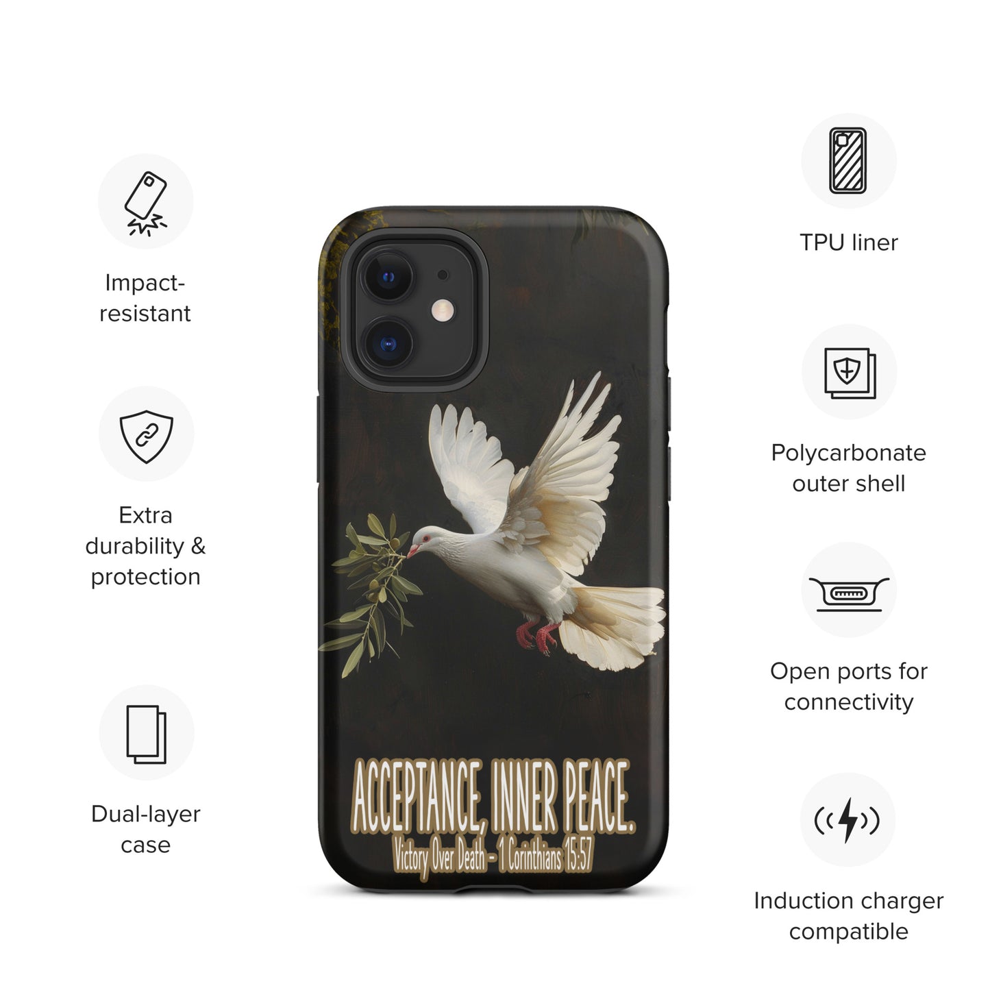 Victory Over Death Tough Case for iPhone®