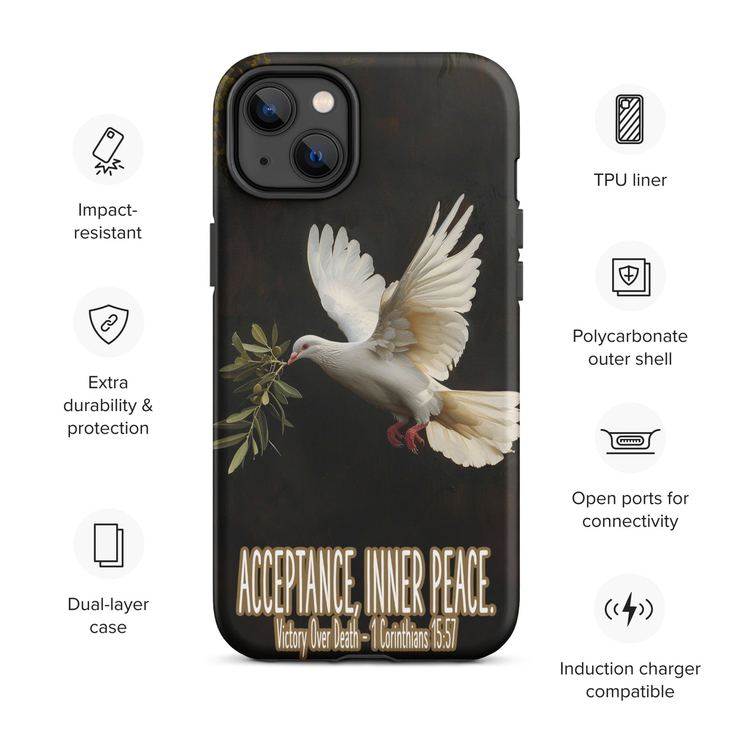 Victory Over Death Tough Case for iPhone®