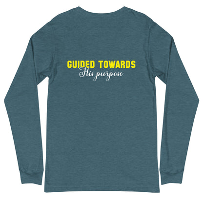 Guided Towards His Purpose Unisex Long Sleeve Tee