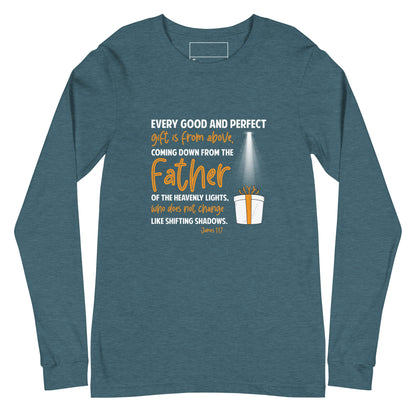 Blessed by His Bounty Unisex Long Sleeve Tee