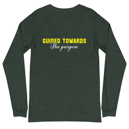 Guided Towards His Purpose Unisex Long Sleeve Tee
