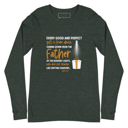 Blessed by His Bounty Unisex Long Sleeve Tee