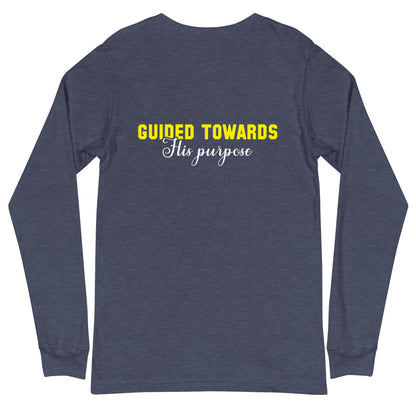 Guided Towards His Purpose Unisex Long Sleeve Tee